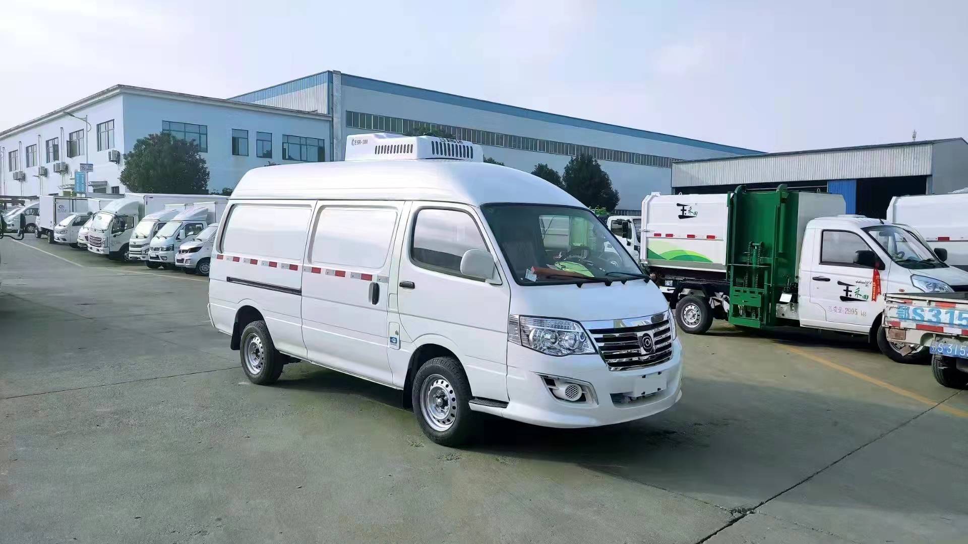 比克純電動(dòng)面包冷藏車