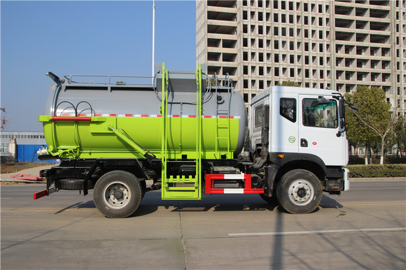 國(guó)六東風(fēng)D9 8方餐廚垃圾車