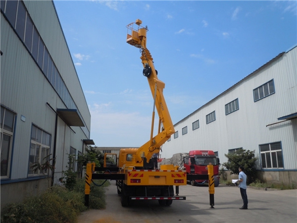 國(guó)六東風(fēng)天錦38米高空作業(yè)車